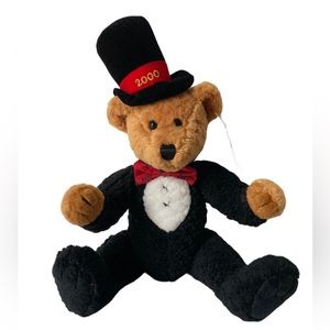 Mary Meyer Marcus Milestone Millennium Y2K Teddy Bear Plush Stuffed Animal 1999